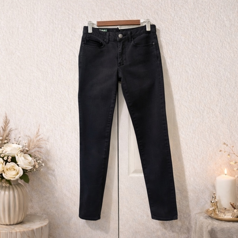 J.Crew Black Stretch Skinny Jeans – Size 27 - Picture 1 of 7